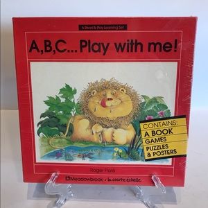 A,B,C...PLAY WITH ME! A READ & PLAY LEARNING SET, ROGER PARE, MEADOWBROOK.